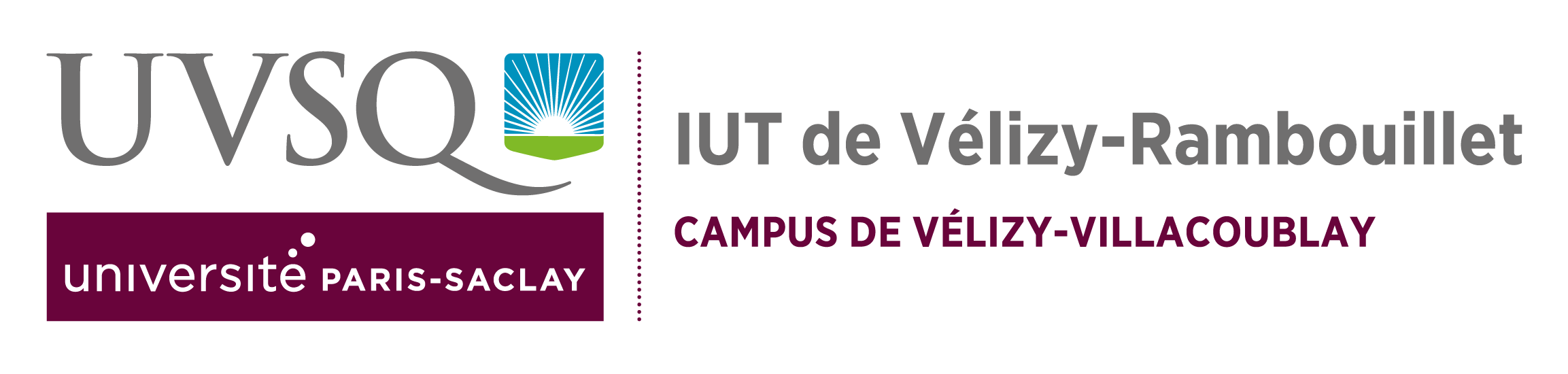 logo de l'IUT de Vélizy, campus de l'UVSQ