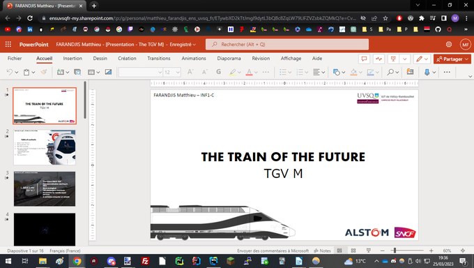 Microsoft PowerPoint sur Microsoft 365